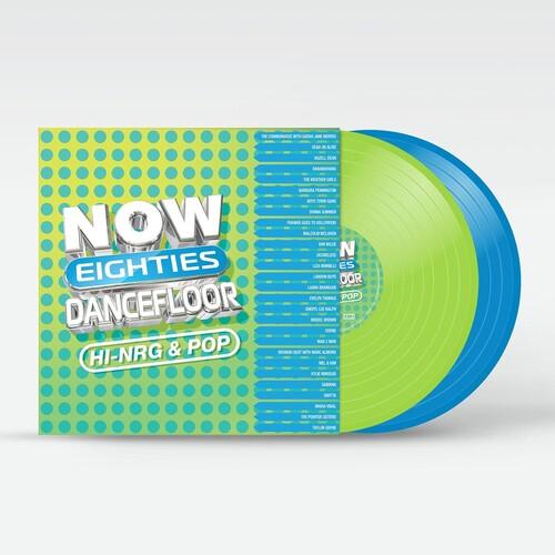 Now That's What I Call 80s Dancefloor: Hi-Nrg & Pop / Various - Blue & Green Colored Vinyl-BoldPlay