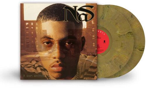 Nas- It Was Written (Gold & Black Marble Vinyl) [Import]-BoldPlay