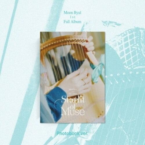 Moon Byul- Starlit Of Muse - Photobook Version - incl. 112pg Photobook, Bookmark, Photocard, Lyrics Paper, Folded Poster, Sticker + Postcard (CD)-BoldPlay