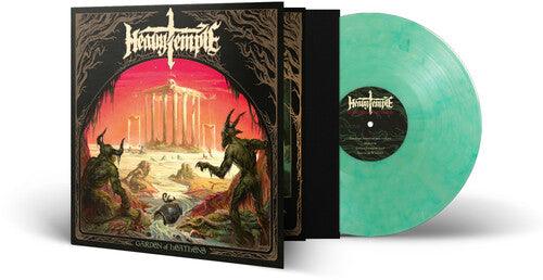 Heavy Temple- Garden of Heathens (Clear/Green/White Marble) (Vinyl)-BoldPlay