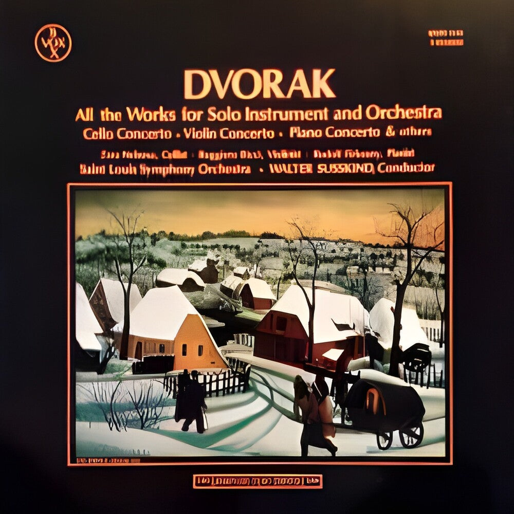 Dvorak- Dvorak: Piano Concerto Violin Concerto Cello Conce (CD)-BoldPlay