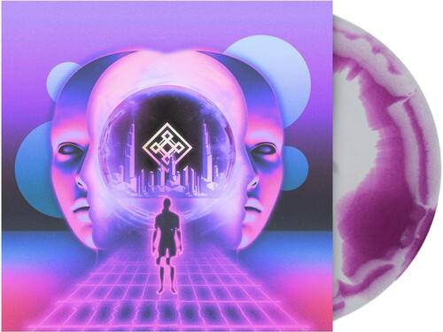 Red Handed Denial- A Journey Through Virtual Dystopia - Black & Orchid (Vinyl)-BoldPlay