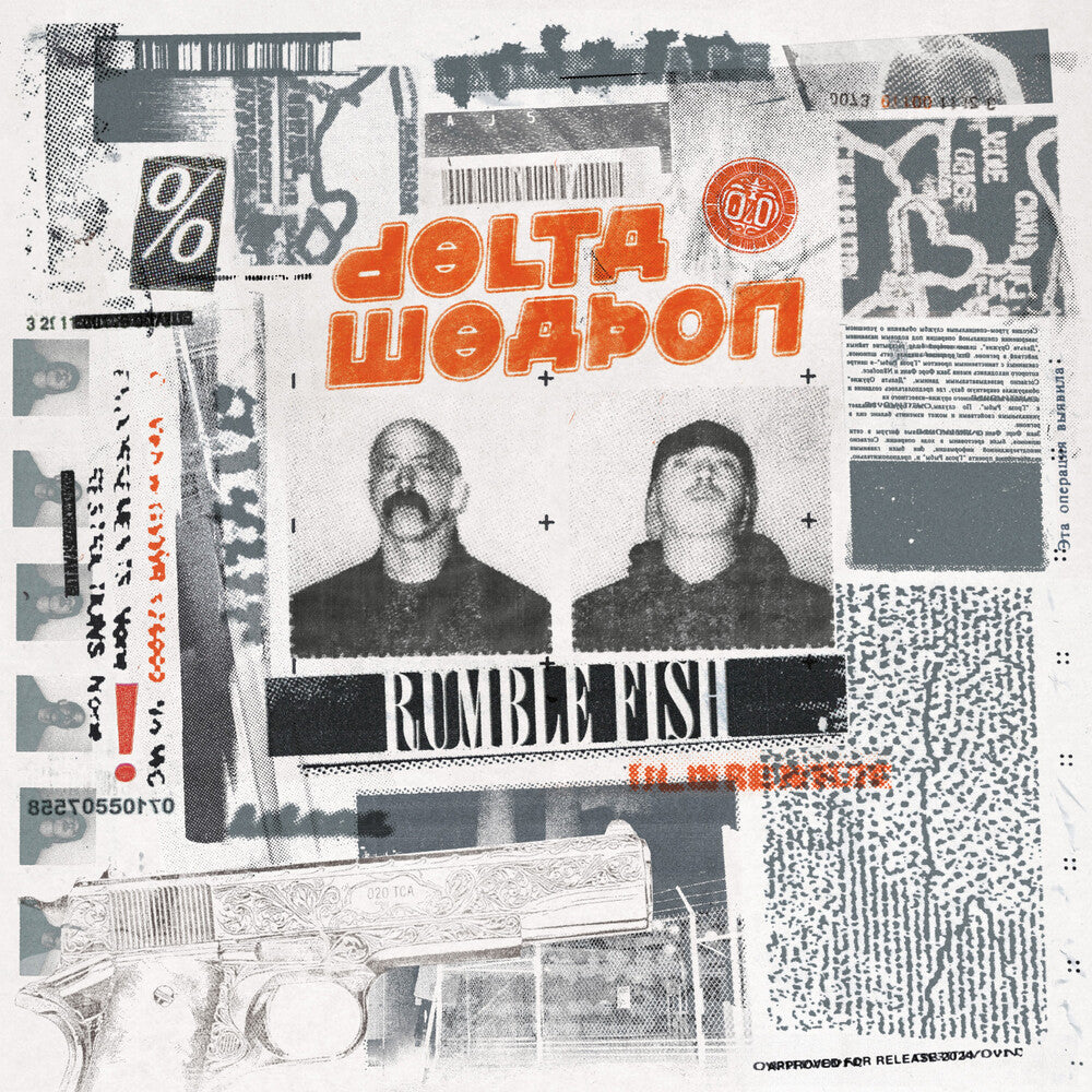 Delta Weapon- Rumble Fish [Colored Vinyl] (Ep) (Red)-BoldPlay