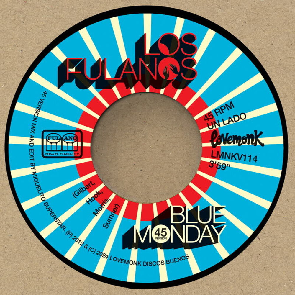 Los Fulanos- Blue Monday (Vinyl)-BoldPlay