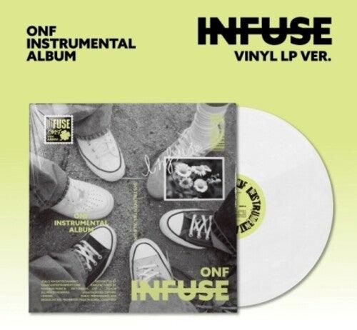 Onf- Infuse - Instrumental Album - incl. 16pg Photobook, 6pc Postcard Set, Photocard, Photo Film + Photo Label (Vinyl)-BoldPlay