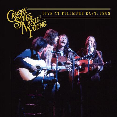 Crosby Stills Nash & Young- Live At Fillmore East, 1969 (Silver Vinyl)-BoldPlay