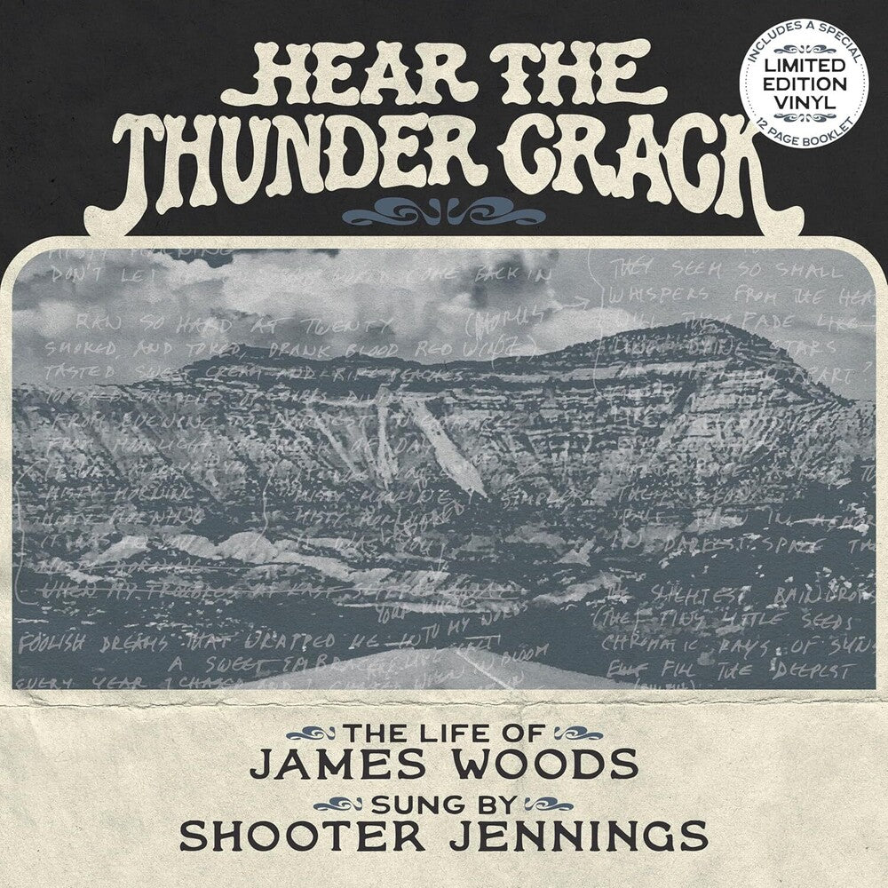 James Woods  / Shooter Jennings- Hear The Thunder Crack (Vinyl)-BoldPlay