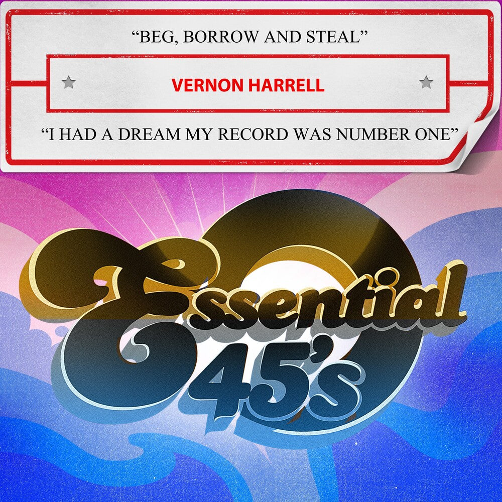 Vernon Harrell- Beg, Borrow And Steal / I Had A Dream My Record (CD)-BoldPlay