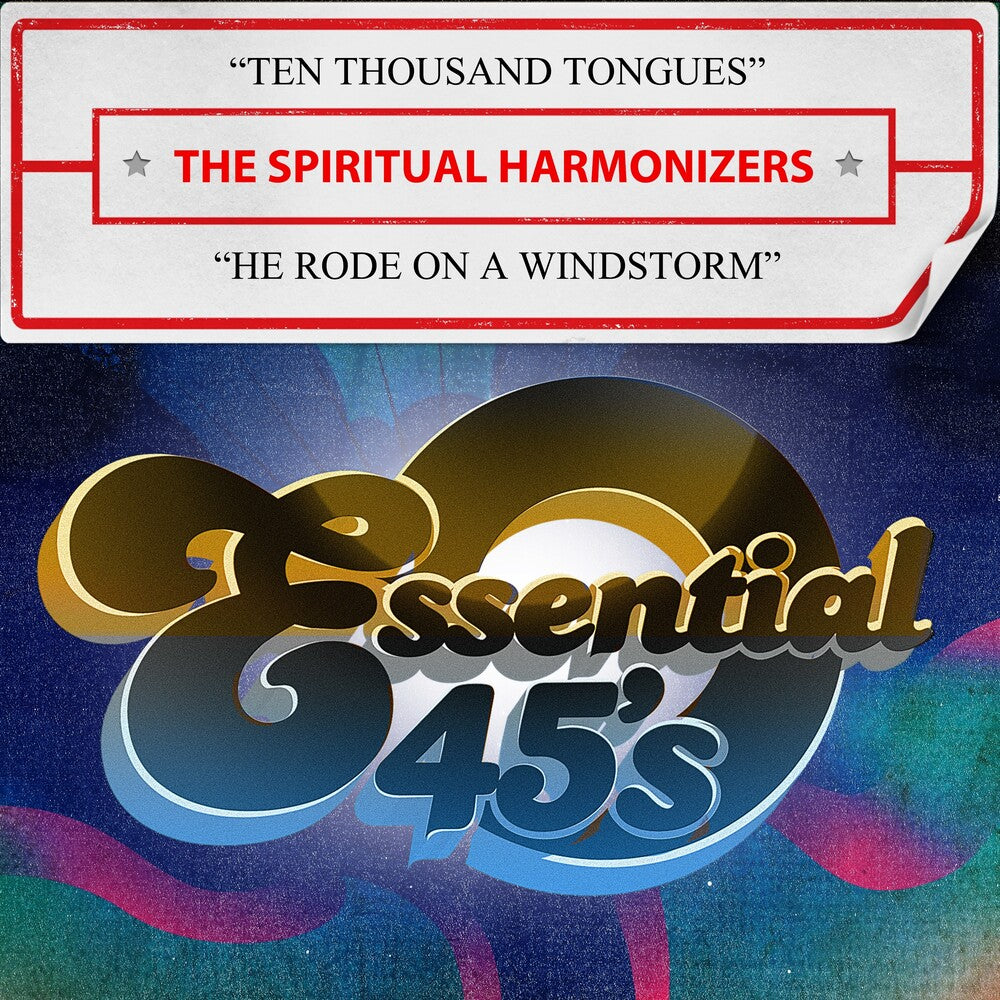 Spiritual The Harmonizers- Ten Thousand Tongues / He Rode On (Mod) (CD)-BoldPlay