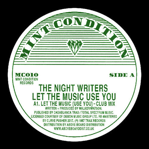 Night Writers- Let The Music Use You (Vinyl)-BoldPlay