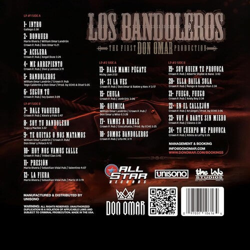Don Omar- Los Bandeleros (Vinyl)-BoldPlay