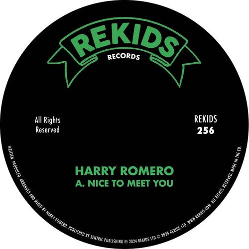 Harry Romero- Nice To Meet You (Vinyl)-BoldPlay