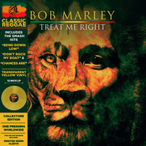 Bob Marley- Treat Me Right - Yellow Vinyl-BoldPlay