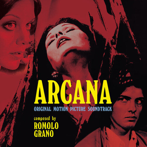 Romolo Grano- Arcana (Original Soundtrack) - Limited Clear Red Colored Vinyl-BoldPlay