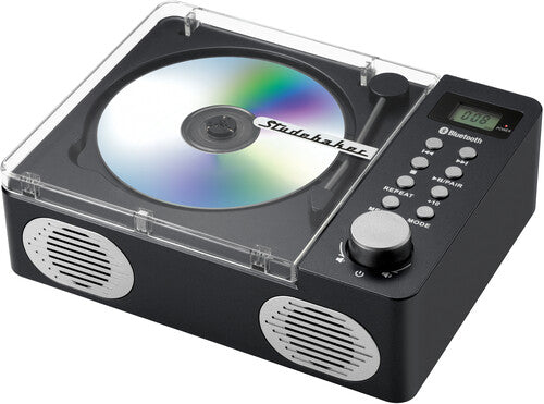 Studebaker SB3720B Retro CD Player with Bluetooth (Black)-BoldPlay
