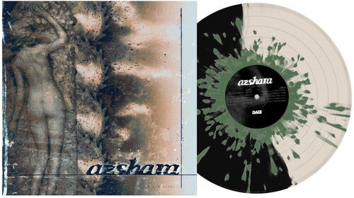 Azshara- Ashen Skies - Half Black/Half Bone w/ Army Green Splatter (Vinyl)-BoldPlay