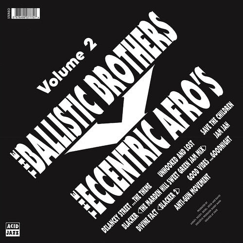 The Ballistic Brothers- The Ballistic Brothers vs. the Eccentric Afros - Volume 2 (Vinyl)-BoldPlay