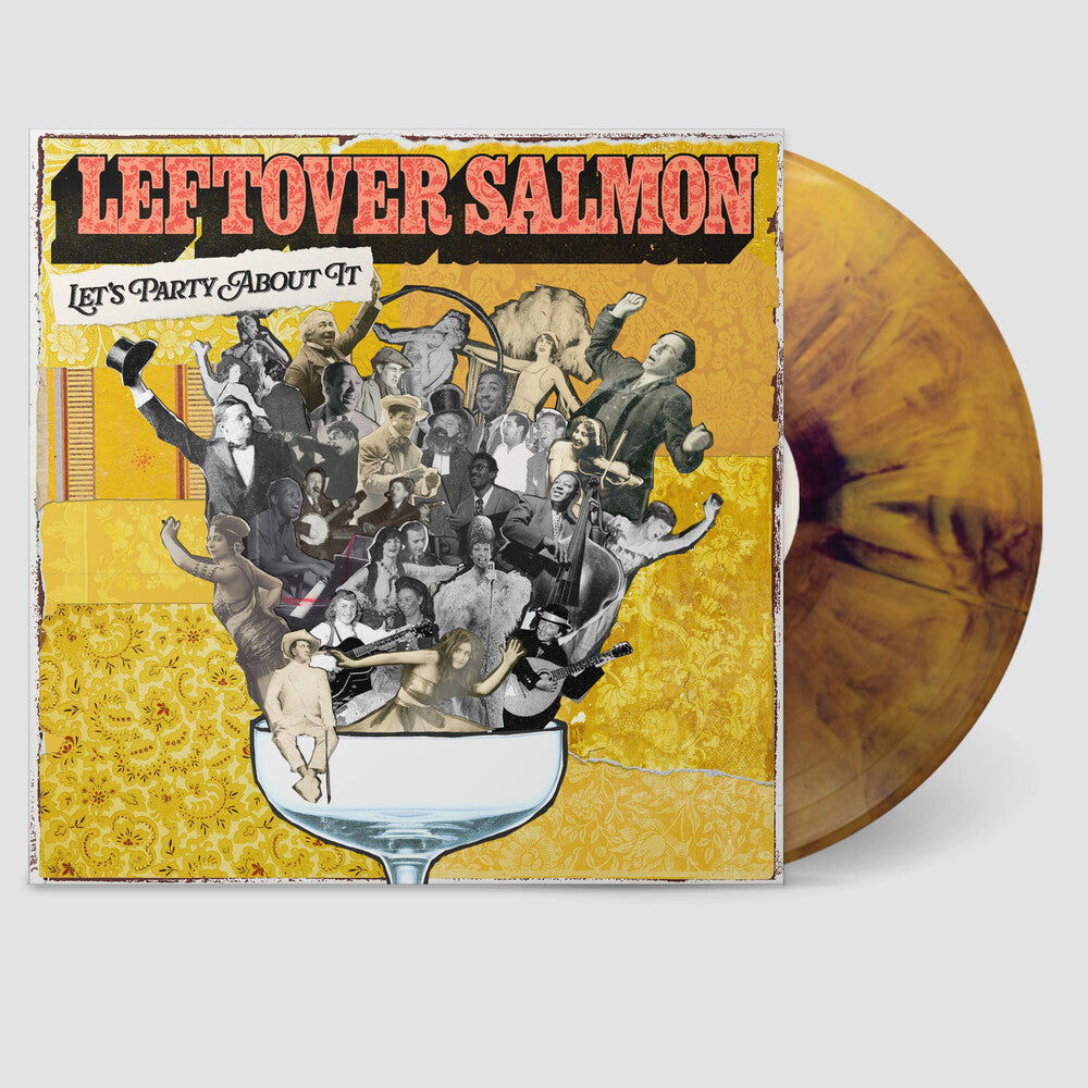 Leftover Salmon- Let's Party About It - Deep Yellow / Purple Twisted (Vinyl)-BoldPlay