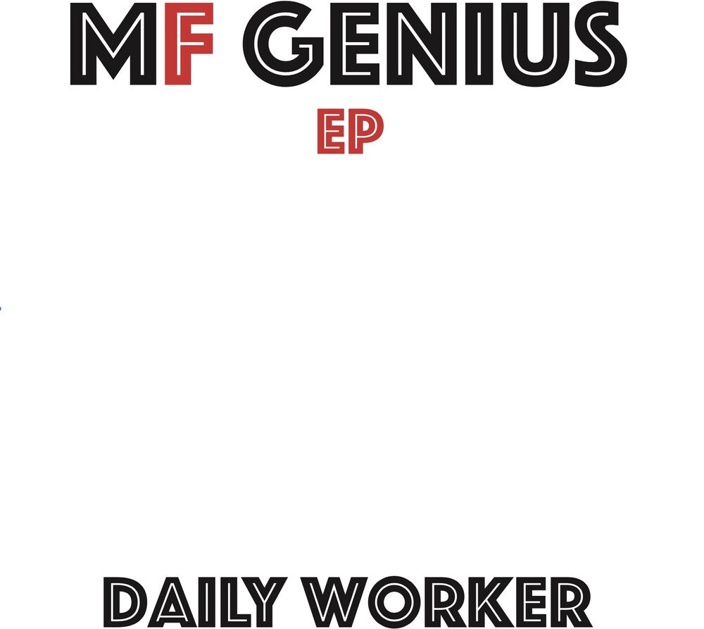 Mf Genius- Daily Worker (Vinyl)-BoldPlay