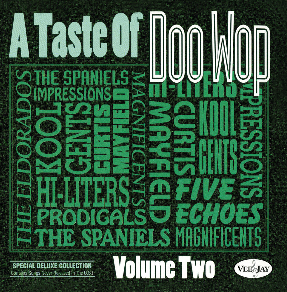 Taste Of Doo Wop Vol. 2 / Various- Taste Of Doo Wop Vol. 2 / Various (CD)-BoldPlay