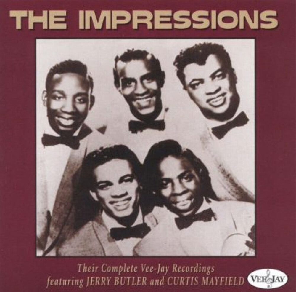 Impressions- Their Complete Vee-Jay Recordings (CD)-BoldPlay