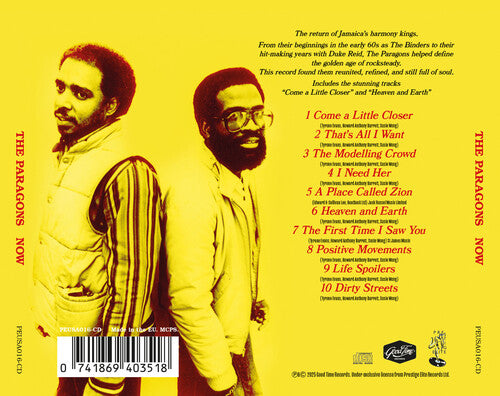 The Paragons- Now (CD)-BoldPlay