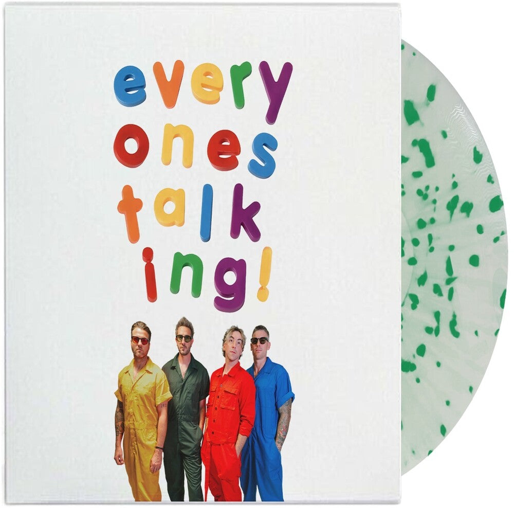 All Time Low- Everyone's Talking [Indie Exclusive White and Green Colored Vinyl]-BoldPlay