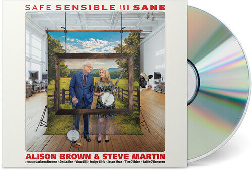 Alison Brown & Steve Martin- Safe, Sensible And Sane (CD)-BoldPlay