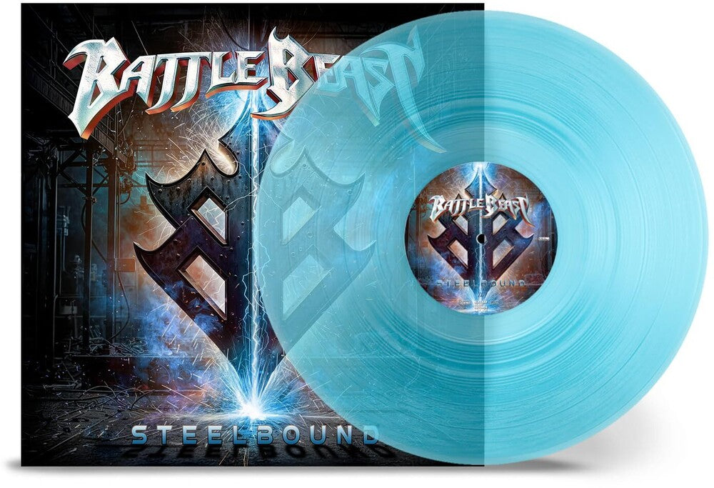 Battle Beast- Steelbound (Blue) [Clear Vinyl] (Gate)-BoldPlay