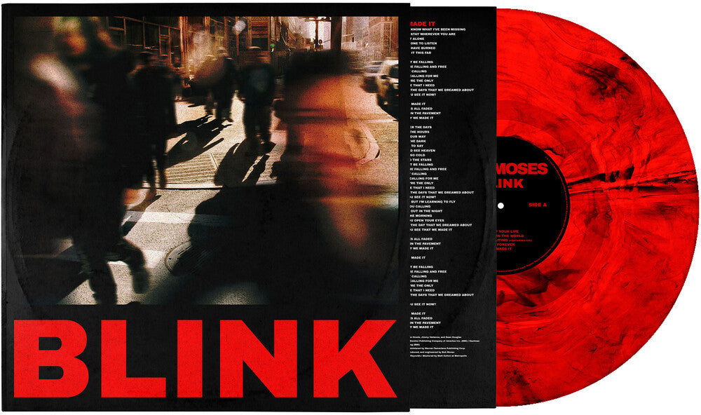 Bob Moses- BLINK	 [Red with Black Marble Vinyl	]-BoldPlay