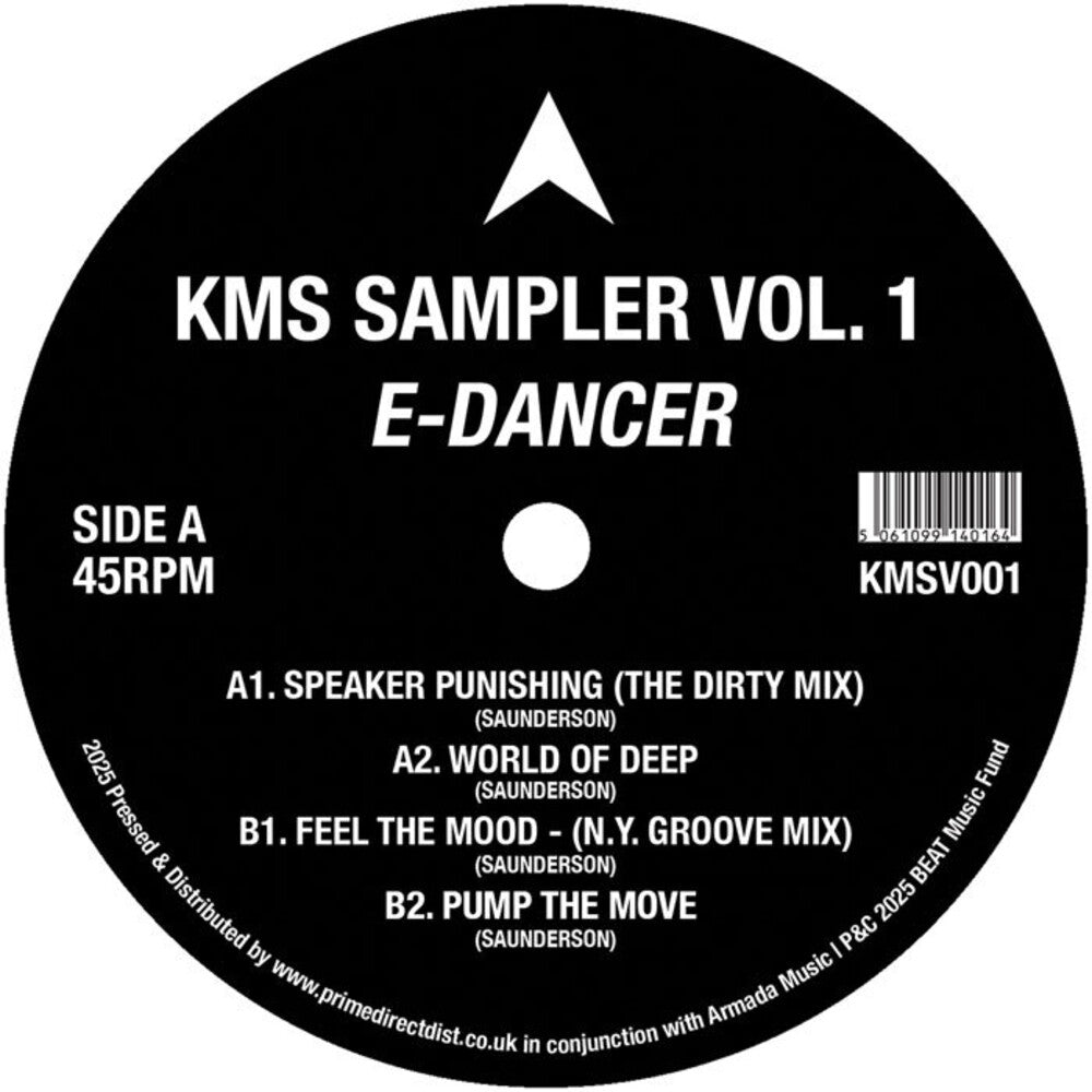 E-Dancer- Kms Sampler Vol. 1 (Vinyl)-BoldPlay