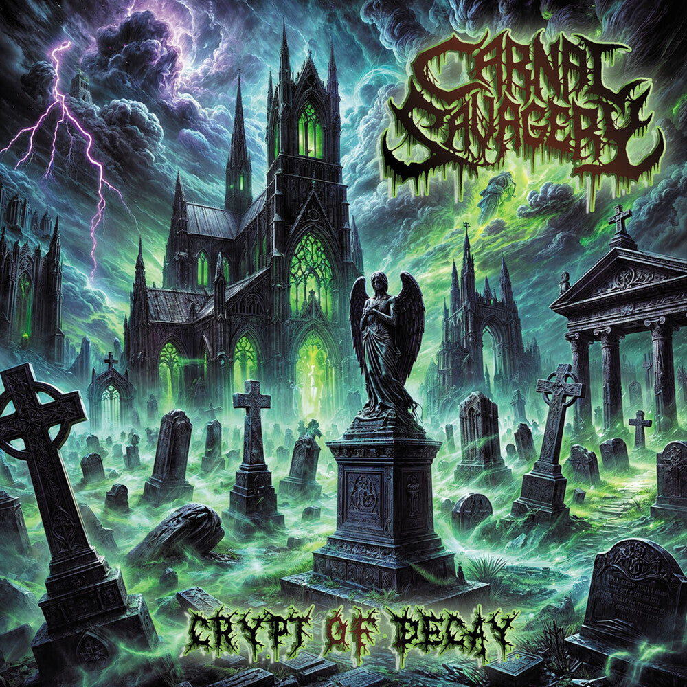 Carnal Savagery- Crypt Of Decay (CD)-BoldPlay