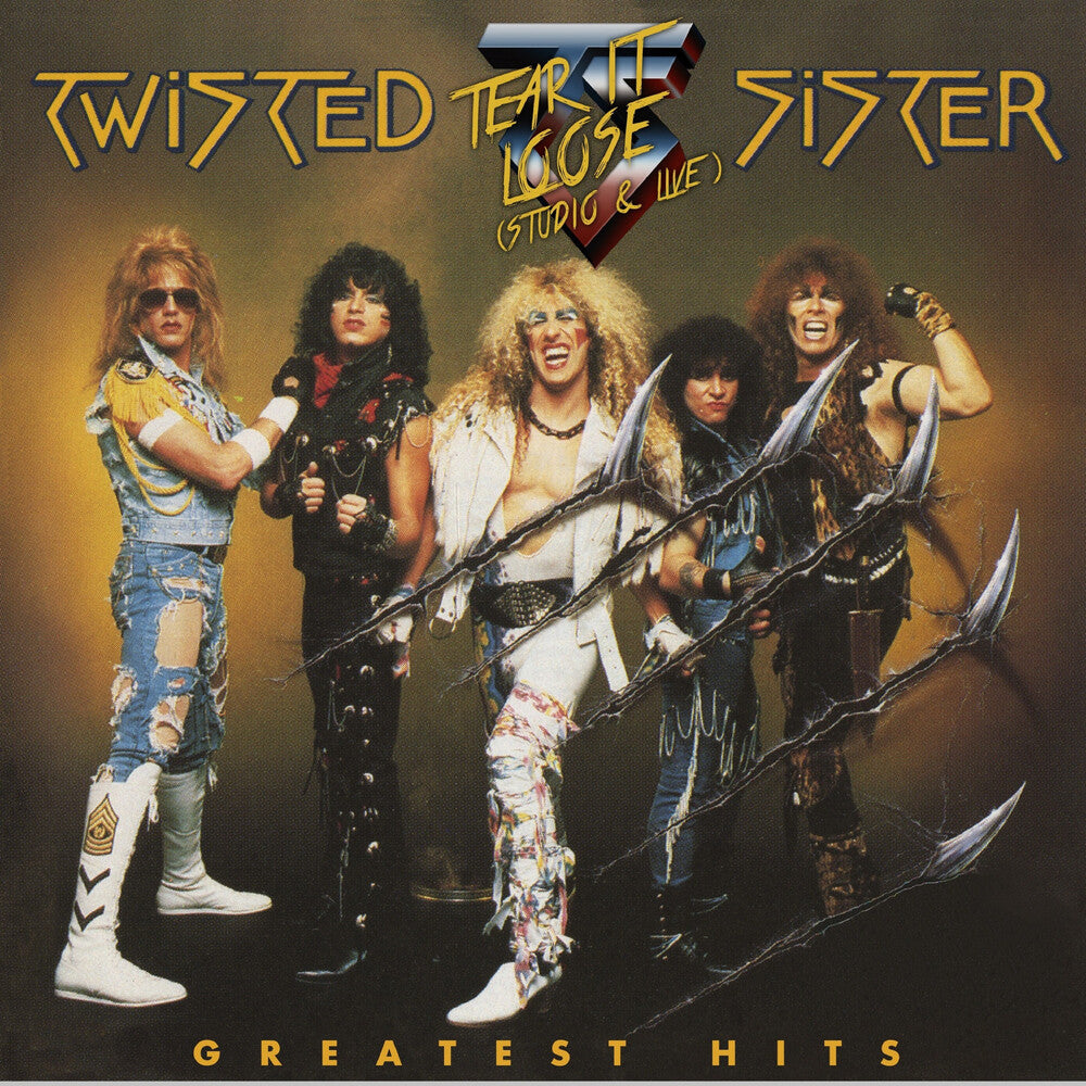 Twisted Sister- Greatest Hits [Clear Vinyl] [Limited Edition] (Red) (Aniv)-BoldPlay