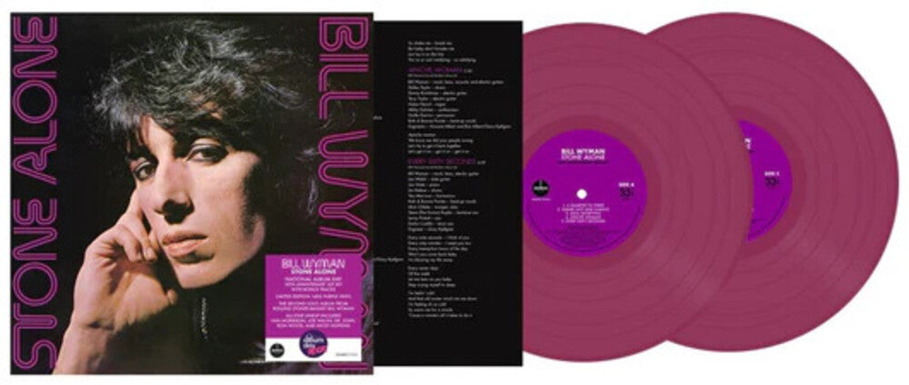 Bill Wyman- Stone Alone: 50th Anniversary [Colored Vinyl] (Ofgv) (Purp)-BoldPlay