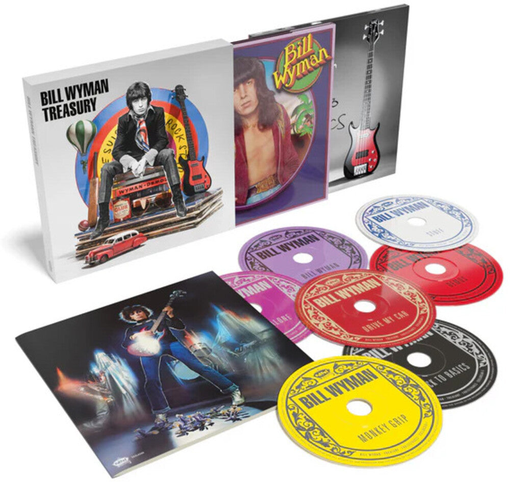 Bill Wyman- Treasury (Box) [Deluxe] (Uk) (CD)-BoldPlay