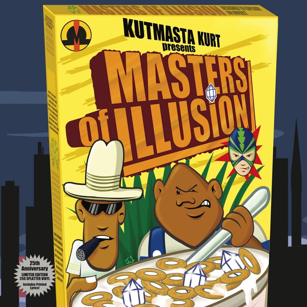 Kutmasta Kurt- Masters Of Illusion [Colored Vinyl] [Limited Edition] (Spla)-BoldPlay