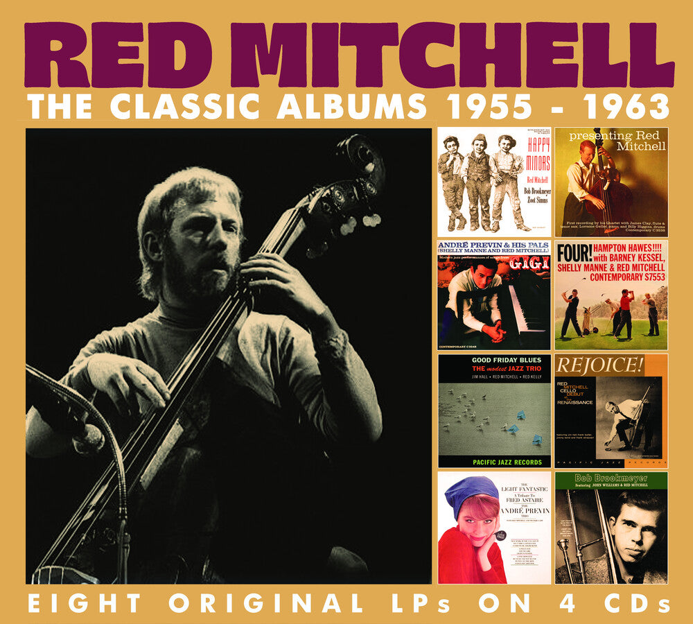 Red Mitchell- Classic Albums 1955-1963 (CD)-BoldPlay