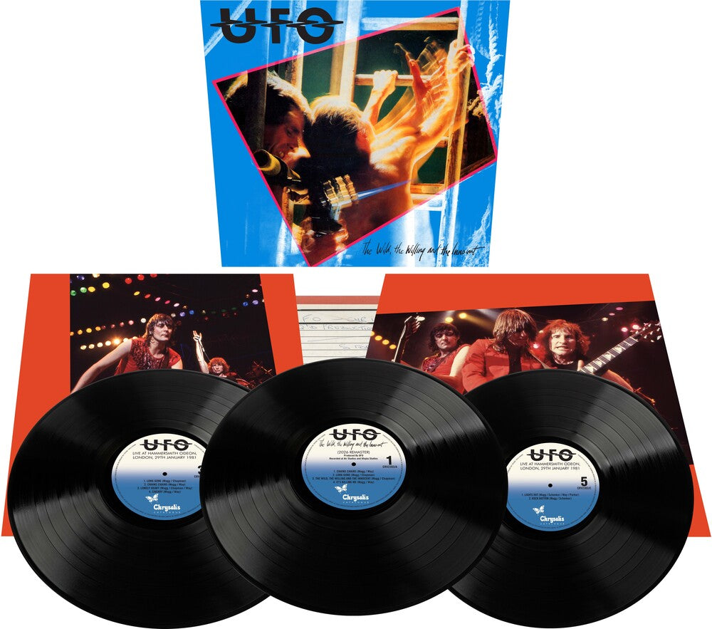 UFO- Wild Willing & Innocent [Deluxe Edition Remaster] (Vinyl)-BoldPlay