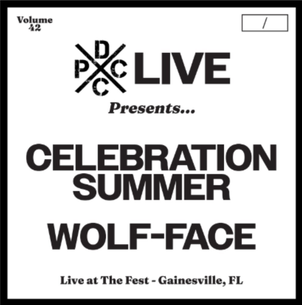 Celebration Summer & Wolf-Face- Dcxpc Live 42 (Vinyl)-BoldPlay