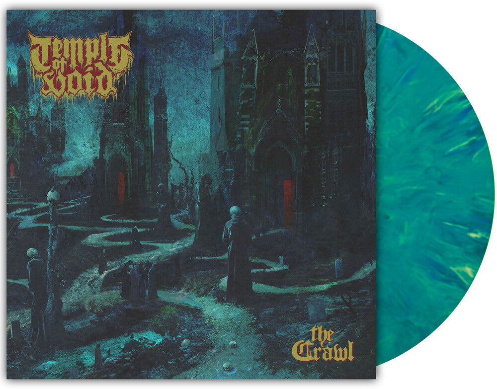 Temple Of Void- The Crawl [Custom Blue Marble] (Vinyl)-BoldPlay