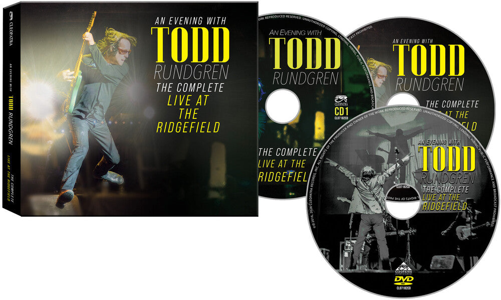 Todd Rundgren- An Evening With Todd Rundgren: The Complete Live At The Ridgefield (CD)-BoldPlay