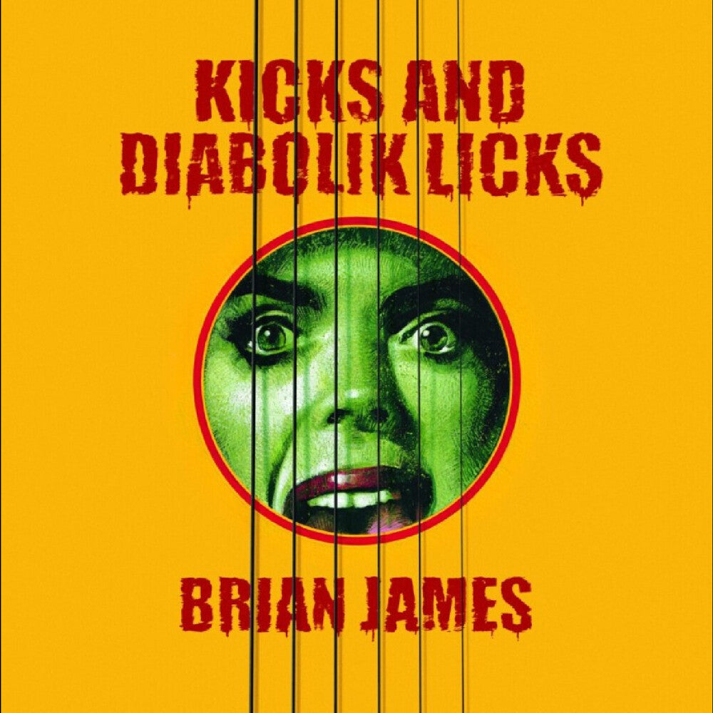 Brian James- Kicksa & Diabolik Licks (CD)-BoldPlay
