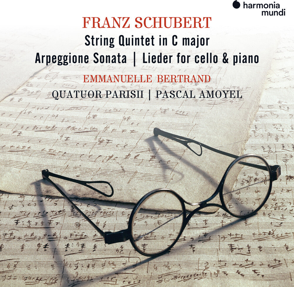Emmanuelle Bertrand / Amoyel,Pascal- Schubert: String Quintet, Arpeggione Sonata (CD)-BoldPlay