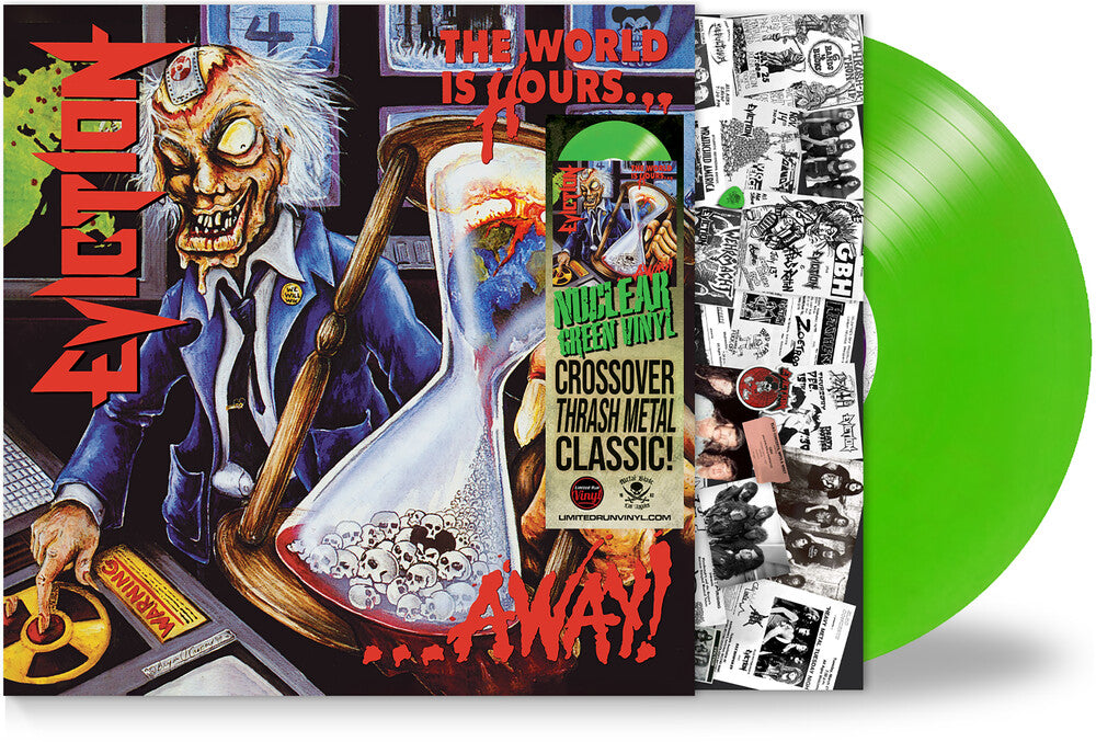 Eviction- World Is Hours Away - Green [Colored Vinyl] (Grn) [Limited Edition]-BoldPlay