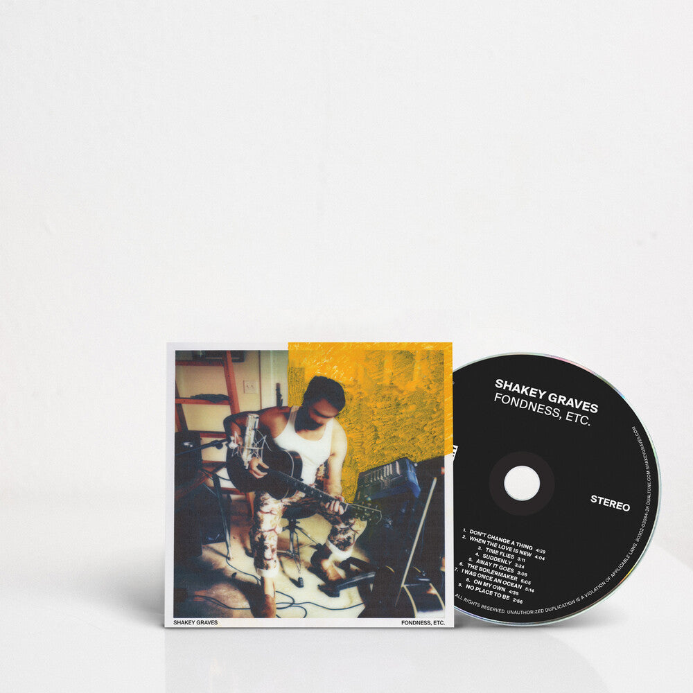 Shakey Graves- Fondness Etc. [Digipak] (CD)-BoldPlay