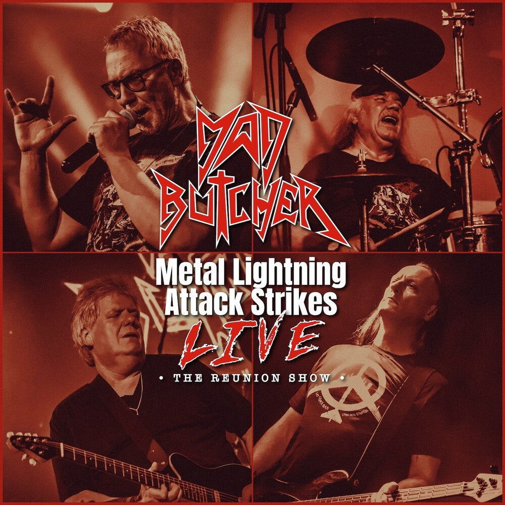 mad butcher- Metal Lightning Attack Strikes Live - Reunion (CD)-BoldPlay