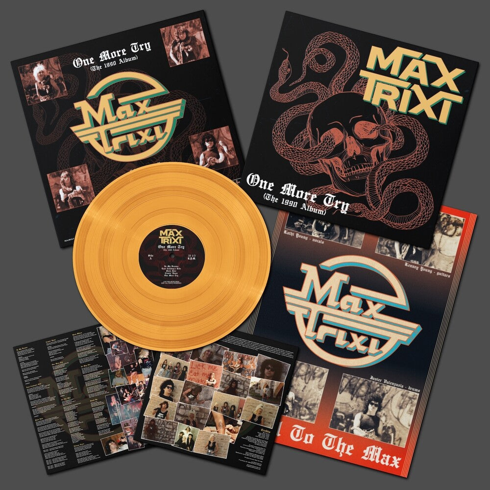 Max Trixi- One More Try (1990 Album) [Colored Vinyl]-BoldPlay