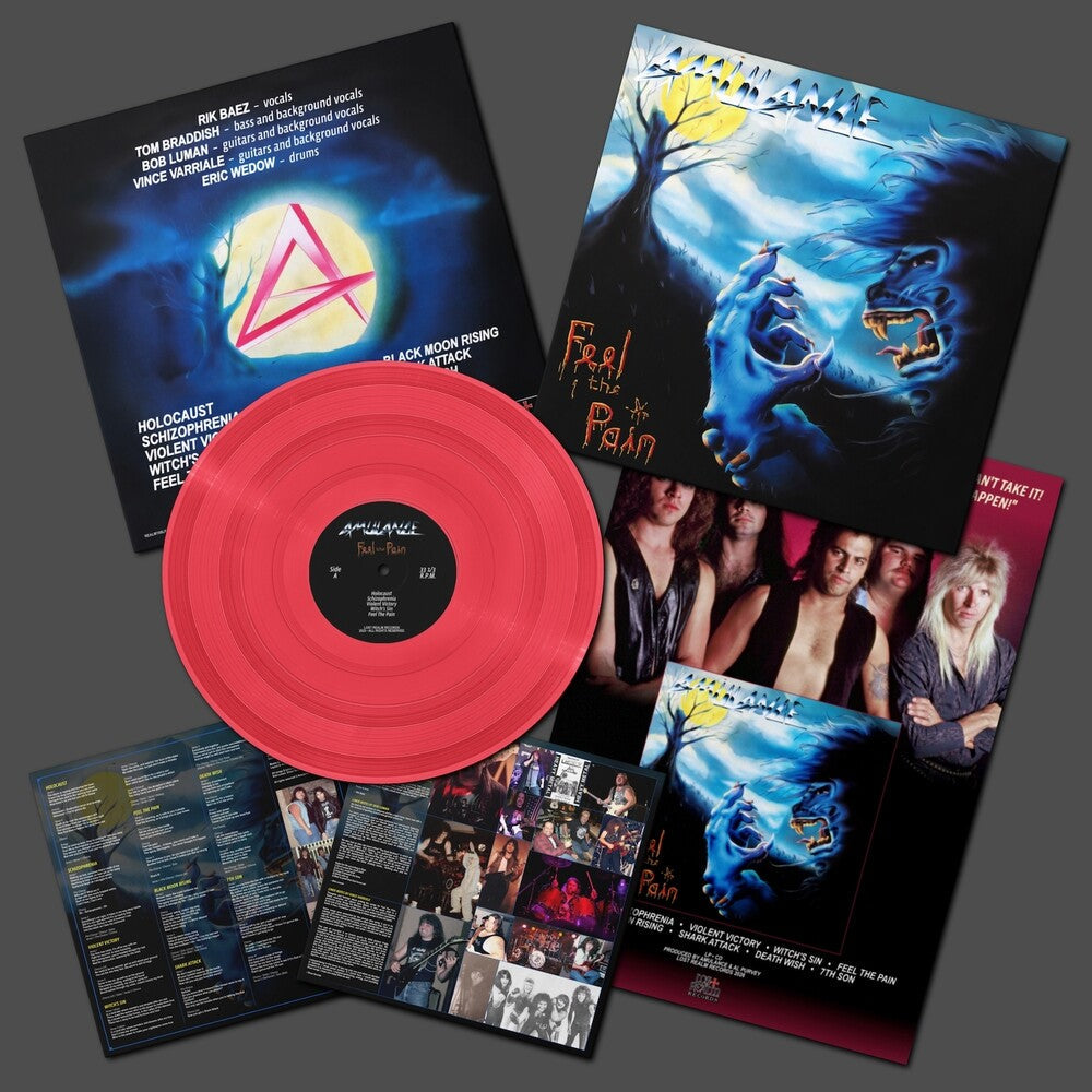Amulance- Feel The Pain [Colored Vinyl]-BoldPlay