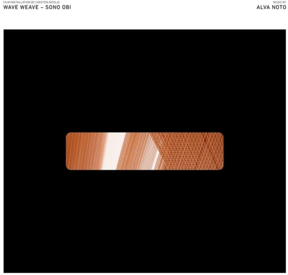 Alva Noto- Wave Weave - Sono Obi (Pict) (Vinyl)-BoldPlay