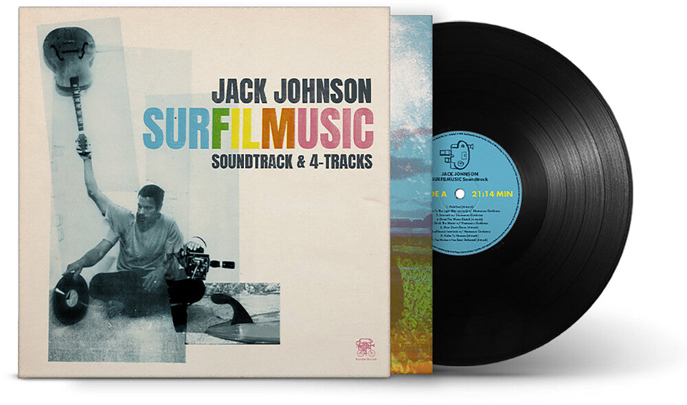 Jack Johnson- SURFILMUSIC (Soundtrack & 4-Tracks) [Black Vinyl]-BoldPlay